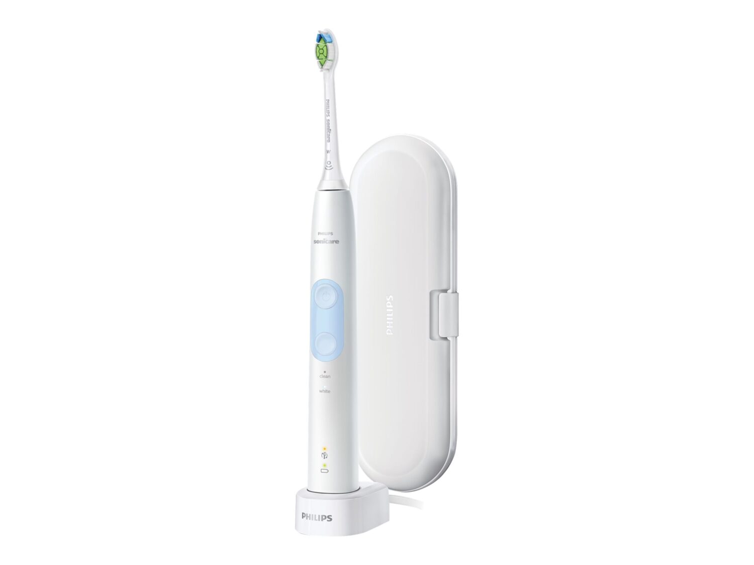 Philips | Electric Toothbrush | HX6839/28 Sonicare ProtectiveClean 4500 Sonic | Rechargeable | For adults | Number of brush heads included 1 | Number of teeth brushing modes 2 | White/Light Blue