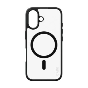 CARE Flagship Case | Back cover | Apple | iPhone 16 | Recycled plastic | Black | MagSafe