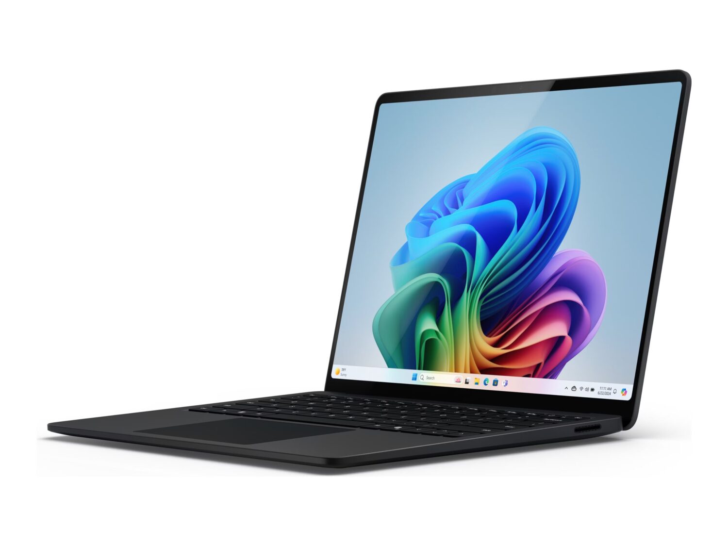 Microsoft Surface Laptop C12 | Black | 15 " | Touchscreen | 2496 x 1664 pixels | Snapdragon X Elite | 16 GB | Solid-state drive capacity 512 GB | Qualcomm Adreno GPU | Windows 11 Home | Bluetooth version 5.4 | Keyboard language English