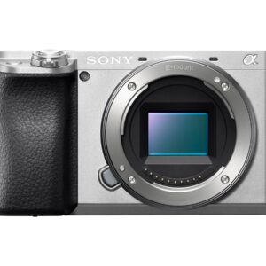 Sony ILCE-6100 Mirrorless Camera + 16-50mm Lens, Silver | Sony