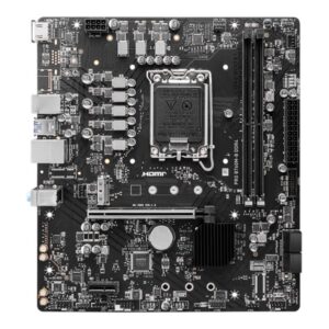 MSI PRO B760M-B DDR4 | Processor family Intel | Processor socket LGA1700 | DDR4 | Supported hard disk drive interfaces SATA, M.2 | Number of SATA connectors 4
