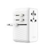 Fixed | Voyager 85W travel adapter for EU, UK and USA/AUS, with 4xUSB-C and 1xUSB output | Adapter
