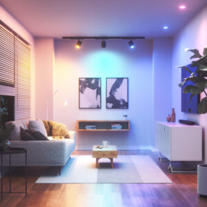 Nanoleaf Essentials Matter Wi-Fi GU10 Smart Bulb RGBCW 3pcs pack|Nanoleaf Essentials Matter Wi-Fi Smart Bulb, 3pcs|GU10|RGBCW