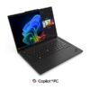 Lenovo ThinkPad T14 G6 (AMD) | Black | 14 " | IPS | WUXGA | 1920 x 1200 pixels | Anti-glare | AMD Ryzen AI 7 PRO | 350 | 32 (2x16) GB | SO-DIMM DDR5 | Solid-state drive capacity 1000 GB | AMD Radeon 860M Graphics | Windows 11 Pro | 802.11be | Bluetooth version 5.4 | LTE Upgradable | Keyboard language English | Keyboard backlit | Warranty 36 month(s) | Battery warranty 12 month(s)