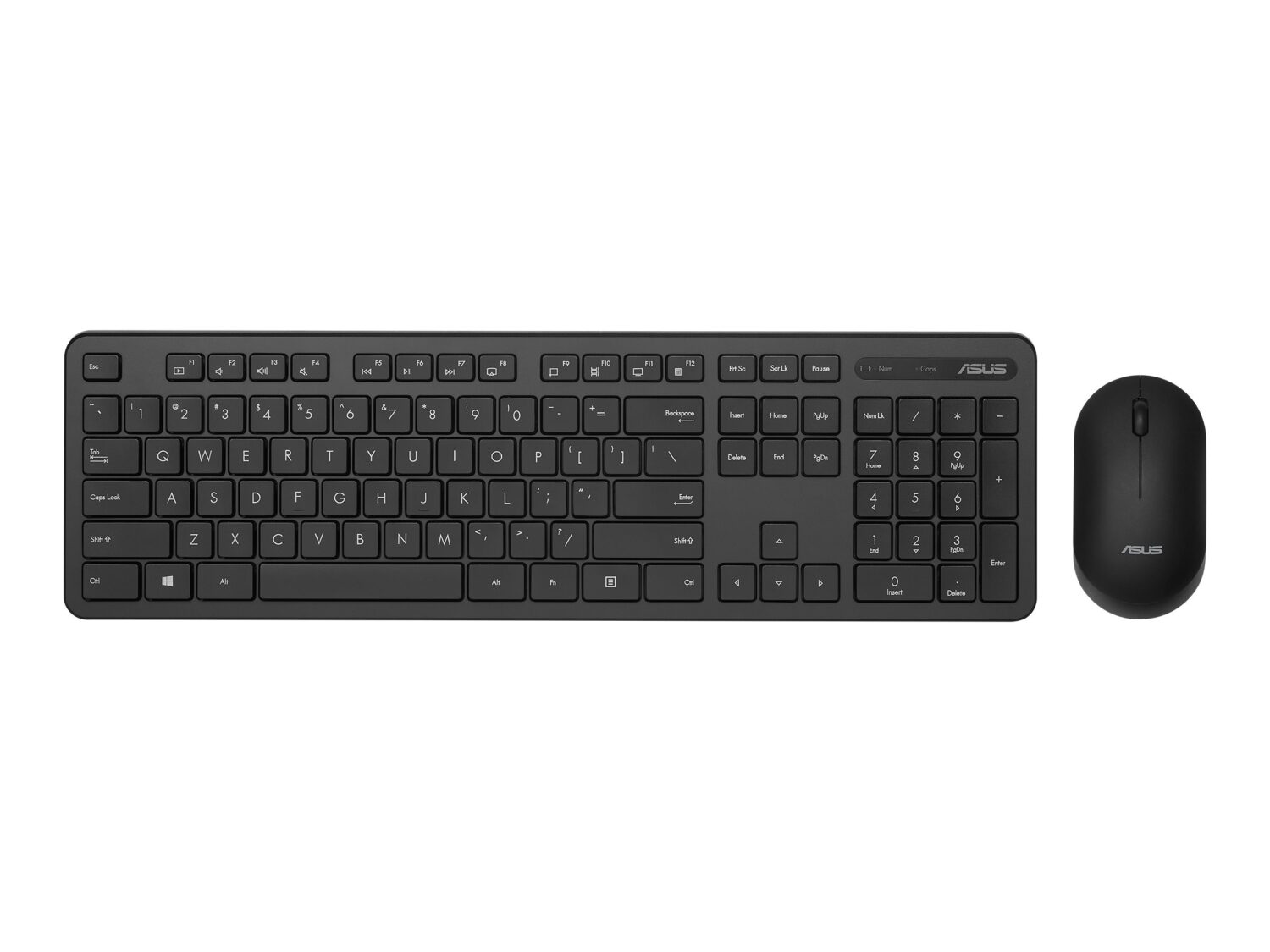 Asus CW100 KEYBOARD+MOUSE/BK/LT/105//2.4GHZ/COPILOT | Asus