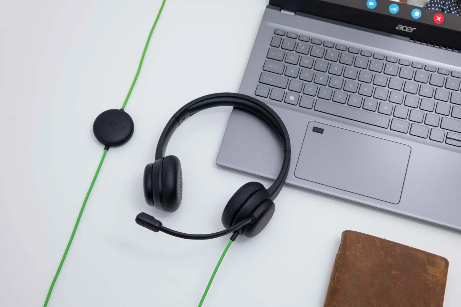 Acer Conference Headset | Built-in microphone | USB Type-A | Black - Image 6