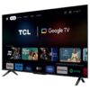 TCL 4K QLED TV | 43T69C | 43 | Smart TV | Google TV | UHD | Black
