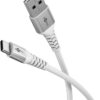 Goobay USB-C to USB-A Supersoft Textile Cable with Metal Plugs | 74530