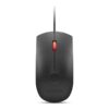 Lenovo Fingerprint Biometric USB Mouse Gen3 | Wired | USB-A | Black/Red