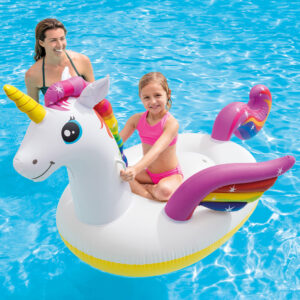 Intex Enchanted Unicorn Ride-On Pool Float 57561NP White