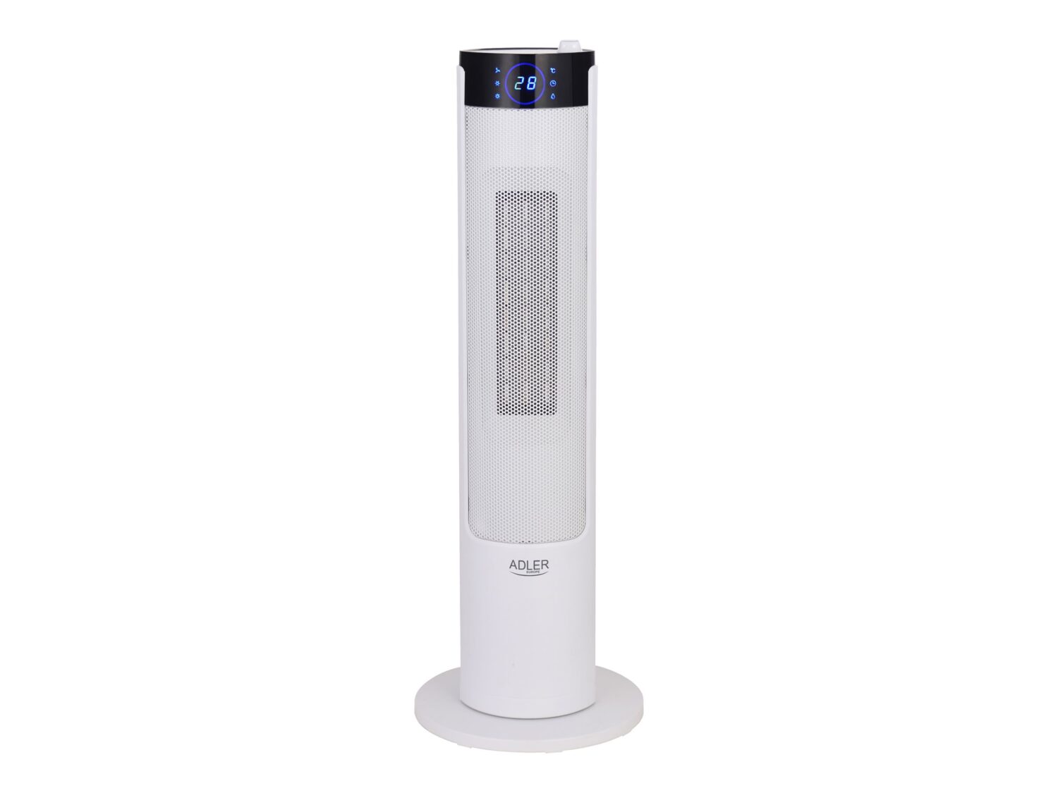 Adler | Tower Fan Heater with Humidifier | AD 7730 | Ceramic | 2200 W | Number of power levels 2 | Suitable for rooms up to 25 m² | White - Image 9