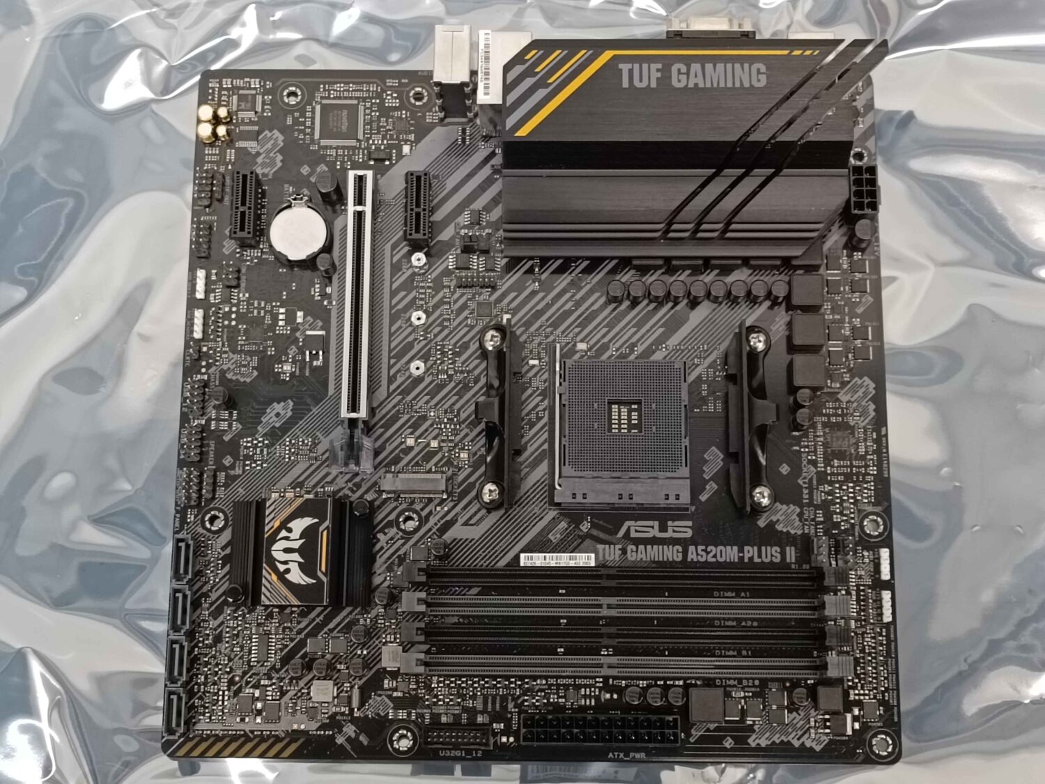 SALE OUT. ASUS TUF GAMING A520M-PLUS II | Asus | TUF GAMING A520M-PLUS II | Processor family AMD | Processor socket AM4 | DDR4 DIMM | Memory slots 4 | Supported hard disk drive interfaces SATA, M.2 | Number of SATA connectors 4 | Chipset AMD A520 | Micro ATX | REFURBISHED, WITHOUT ORIGINAL PACKAGING AND ACCESSORIES, BACKPANEL INCLUDED | Asus | TUF GAMING A520M-PLUS II | Processor family AMD | Processor socket AM4 | DDR4 DIMM | Memory slots 4 | Supported hard disk drive interfaces 	SATA, M.2 | Number of SATA connectors 4 | Chipset  AMD A520 | Micro ATX | USED, REFURBISHED, WITHOUT ORIGINAL PACKAGING AND ACCESSORIES, ONLY BACKPANEL INCLUDED