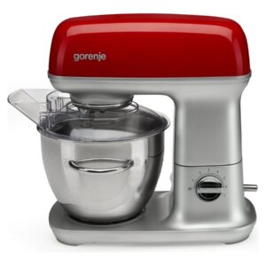 Gorenje | Kitchen machine | MMC1000RLR | 1000 W | Number of speeds 7 | Bowl capacity 4.5 L | Meat mincer | Stainless Steel/Red