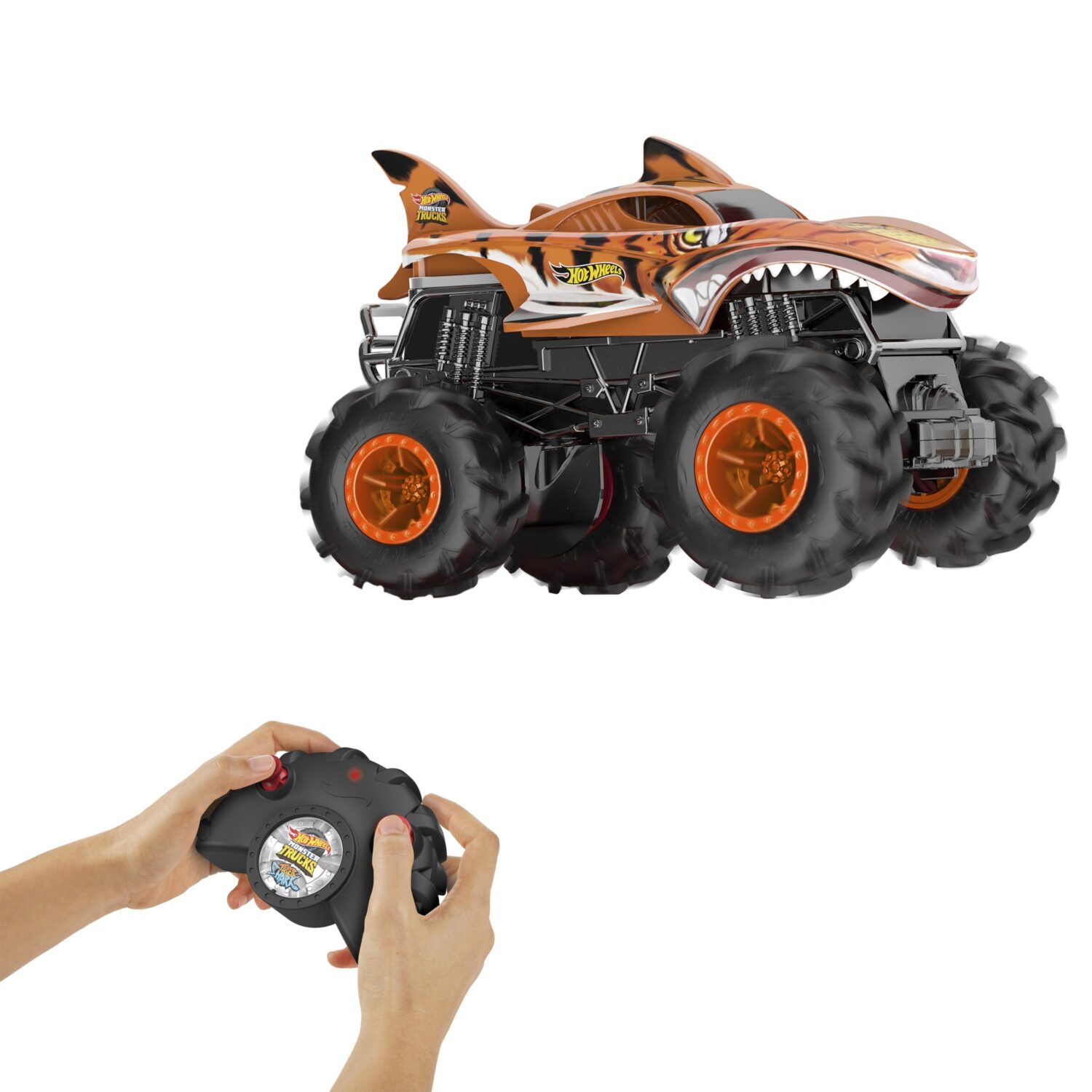 Mattel | HOT WHEELS RC Car Model Tiger Shark | Plastic
