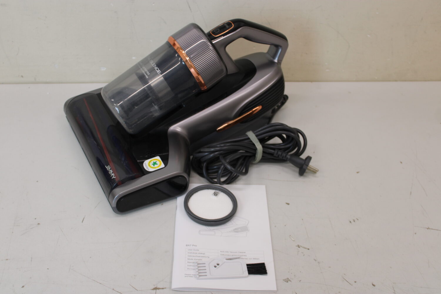 SALE OUT. Jimmy Anti-mite Cleaner BX7 Pro Grey | Jimmy Vacuum Cleaner | BX7 Pro UV Anti-mite | Corded operating | Handheld | 700 W | 220-240 V | Grey | Warranty 24 month(s) | USED, DIRTY, SCRATCHED