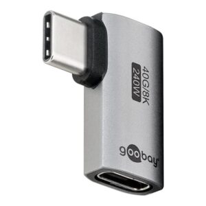 Goobay 74441 USB-C™ Adapter Horizontal 90°, USB4™ | Goobay