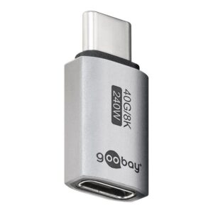 Goobay 74447 USB-C™ Adapter Straight, USB4™ | Goobay