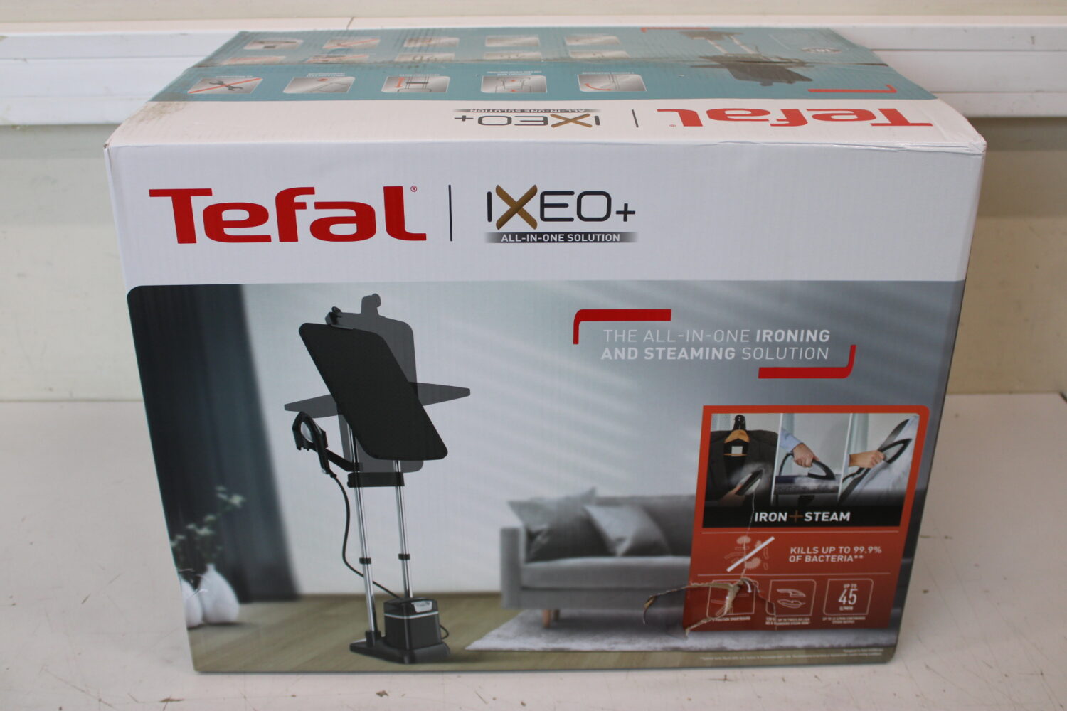 SALE OUT. Tefal Garment Steamer IXEO QT1510 | TEFAL | 2980 W | 1 L | 45 g/min | DAMAGED PACKAGING