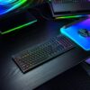 Razer BlackWidow V4 Low-profile HyperSpeed | Gaming keyboard | Wireless | US | Bluetooth, 2.4 GHz, USB Type-C | Yellow Linear