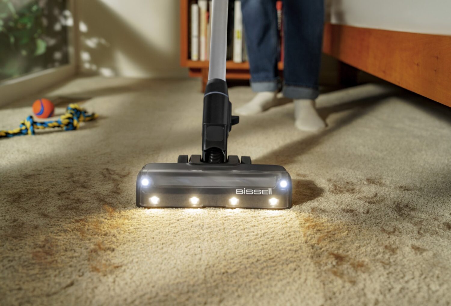 Bissell Stick Vacuum | PowerClean FurFinder Pro | Cordless operating | 200 W | 25.2 V | Operating time (max) 40 min | Black/Titanium/Lake Blue | Warranty 60 month(s) | Battery warranty 24 month(s)