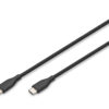 Digitus Silicone connection cable, 0.5 m | AK-300341-005-S | USB-C to USB-C