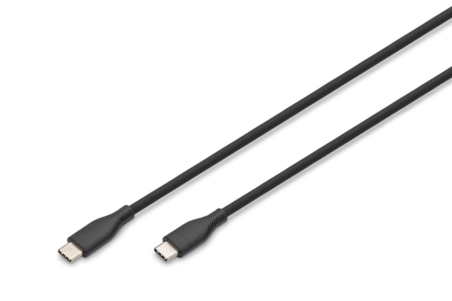 Digitus Silicone connection cable, 0.5 m | AK-300341-005-S | USB-C to USB-C