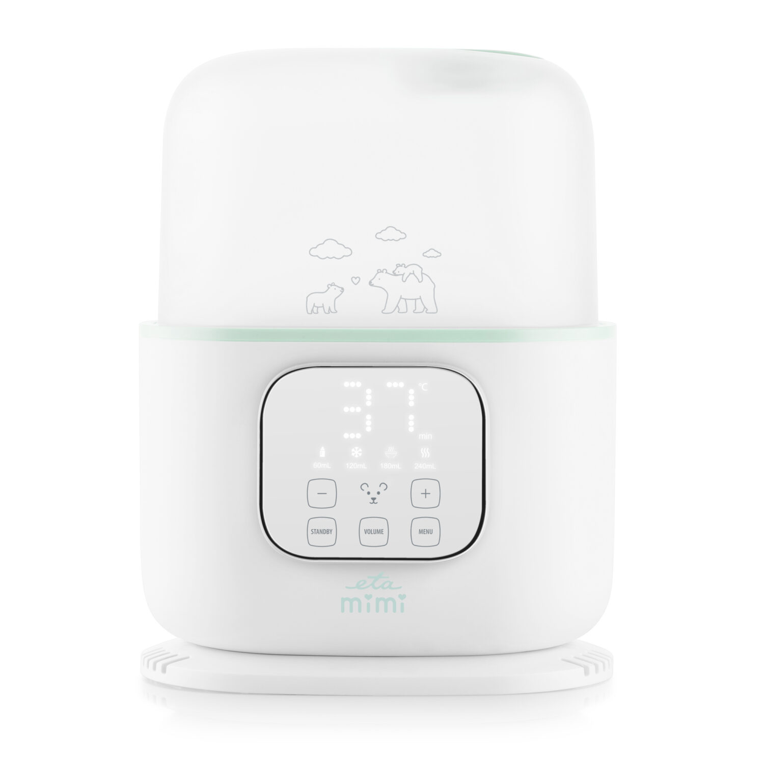ETA | Baby Bottle Warmer | ETA330690000 MIMI | 1.5 L | 270 W | White