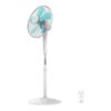 Cecotec EnergySilence 530 Power Connected | Stand Fan | White | Diameter 40 cm | Number of speeds 3 | Oscillation | 50 W | Remote control