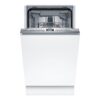 Bosch Dishwasher | SPT4EMX17E | Built-in | Width 45 cm | Number of place settings 10 | Number of programs 6 | Energy efficiency class B | Display | White