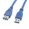 Lanberg Lanberg USB-A 3.0 Cable, 1.8 m | CA-US3E-10CC-0018-B | USB Type-A to USB Type-A