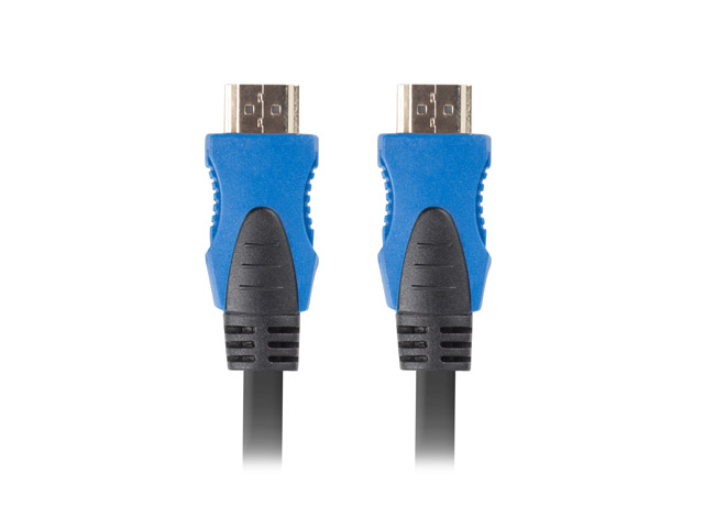 Lanberg HDMI M/M V2.0 Cable 4K CU, Black | CA-HDMI-20CU-0018-BK | 1.8 m - Image 2