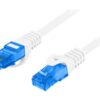 Lanberg | Patch cable - CAT 6a | RJ-45 - male | RJ-45 - male | 3 m | Grey | RAL 7035 | Blue