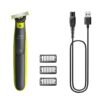 Philips Shaver | QP2724/23 OneBlade | Operating time (max) 45 min | Wet & Dry | NiMH | Black/Lime
