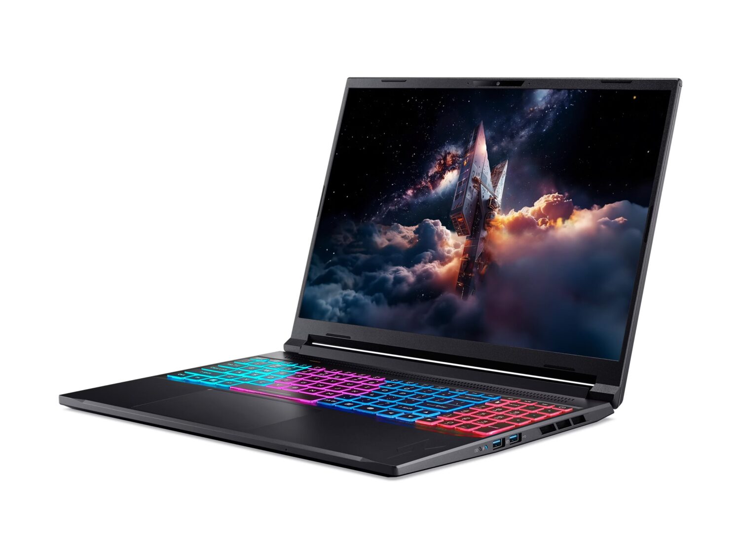 Acer | Nitro V 16S AI AN16S-61-R6Q1 | Obsidian Black | 16 " | IPS | WUXGA | AMD Ryzen AI 7 | 350 | 16 GB | DDR5 | Solid-state drive capacity 1000 GB | NVIDIA GeForce RTX 5060 | Windows 11 Home | 802.11ax | Bluetooth version 5.3 | Keyboard language US international | Keyboard backlit | Warranty 24 month(s)