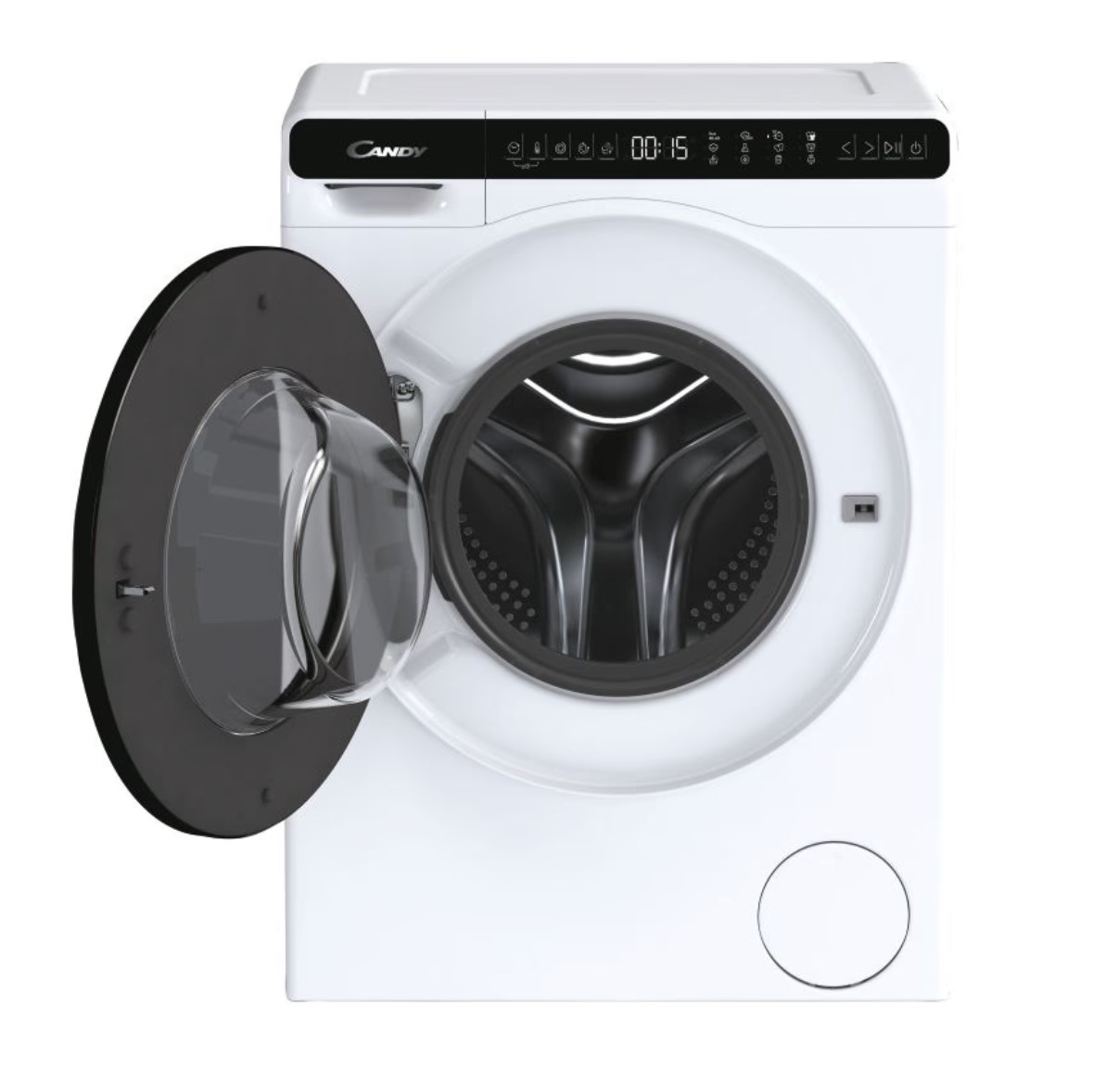 Candy CW50-BP12307GU-S Washing Machine, A, Front loading, Depth 42 cm, 5 kg, White | Candy - Image 2