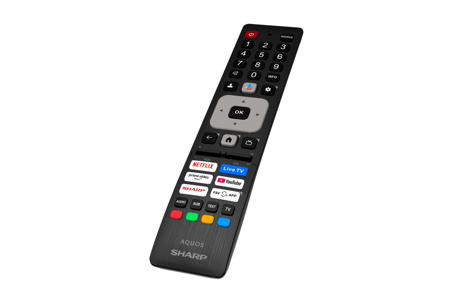 Sharp | 43HL4265E | 43 | Smart TV | Google TV | UHD | Black - Image 9