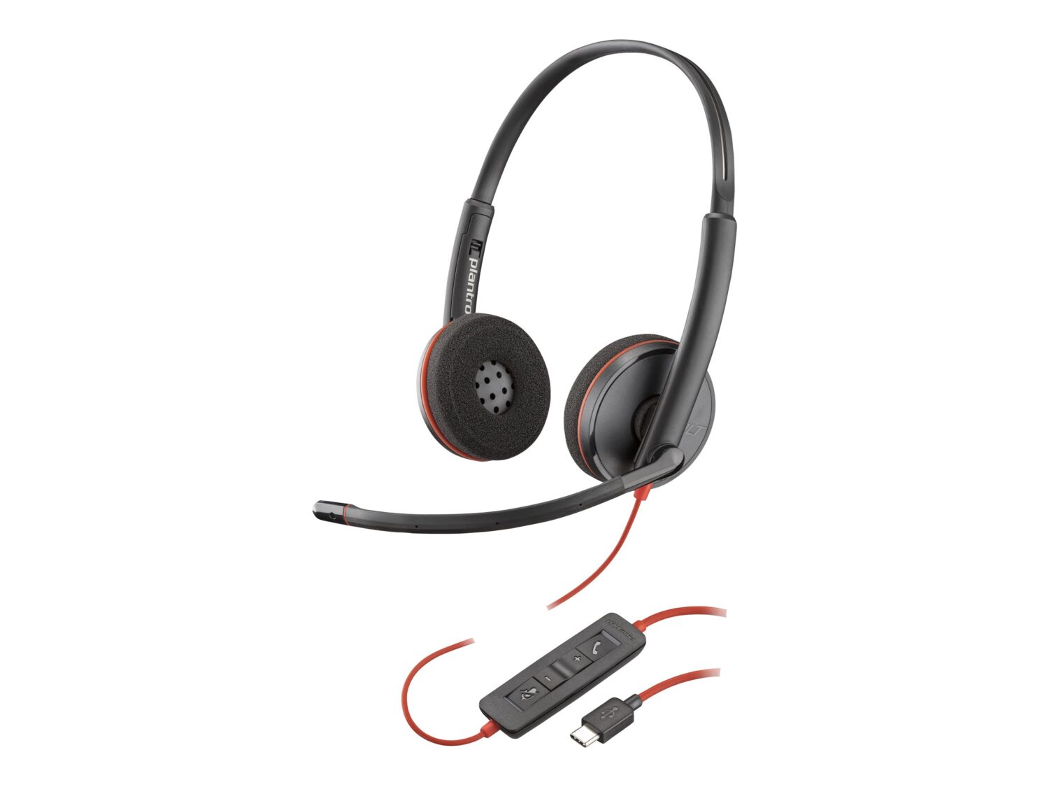 Poly Blackwire C3220 USB-C Headphones (80S07A6 (80S07A6) | Poly