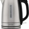 Gorenje Kettle | K17DS | Electric | 2200 W | 1.7 L | Stainless steel | 360° rotational base | Stainless steel