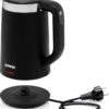 Gorenje Kettle | K17TRDW | Electric | 2200 W | 1.7 L | Plastic/Metal | 360° rotational base | Black