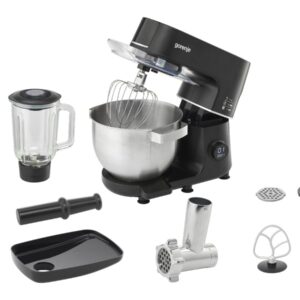 Gorenje | Kitchen Machine | MMC1000SCB | 1000 W | Number of speeds 12 | Bowl capacity 6 L
