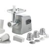 Gorenje MG2500DS Meat grinder, 2500 W, Grinding capacity (kg/min) 2.8, Stainless Steel/White | Gorenje