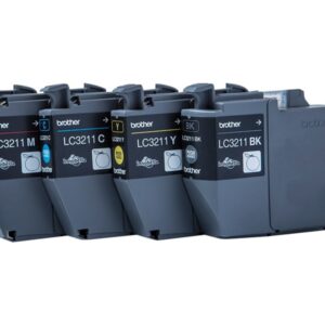Brother Cartridge Value Pack | LC3211VAL | Ink cartridge | Black, yellow, cyan, magenta