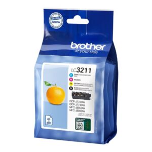 Brother LC3211VAL Cartridge Value Pack BK/C/M/Y | Brother