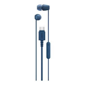 Sony Earbuds | IER‑EX15C | Wired | In-ear | Microphone | Blue