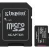 Kingston Canvas Select Plus | 512 GB | microSD | Flash memory class Class 10, UHS-I, U1/U3, video class 10/30, A1