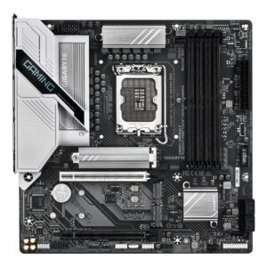 Gigabyte Z890M GAMING X | Processor family Intel | Processor socket LGA1851 | DDR5 | Supported hard disk drive interfaces M.2, SATA | Number of SATA connectors 4