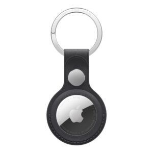 Apple AirTag FineWoven Key Ring - Black | Apple
