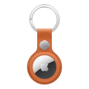 Apple AirTag FineWoven Key Ring - Fox Orange | Apple
