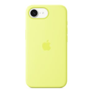 Apple iPhone 16e Silicone Case – Neon Yellow | Apple