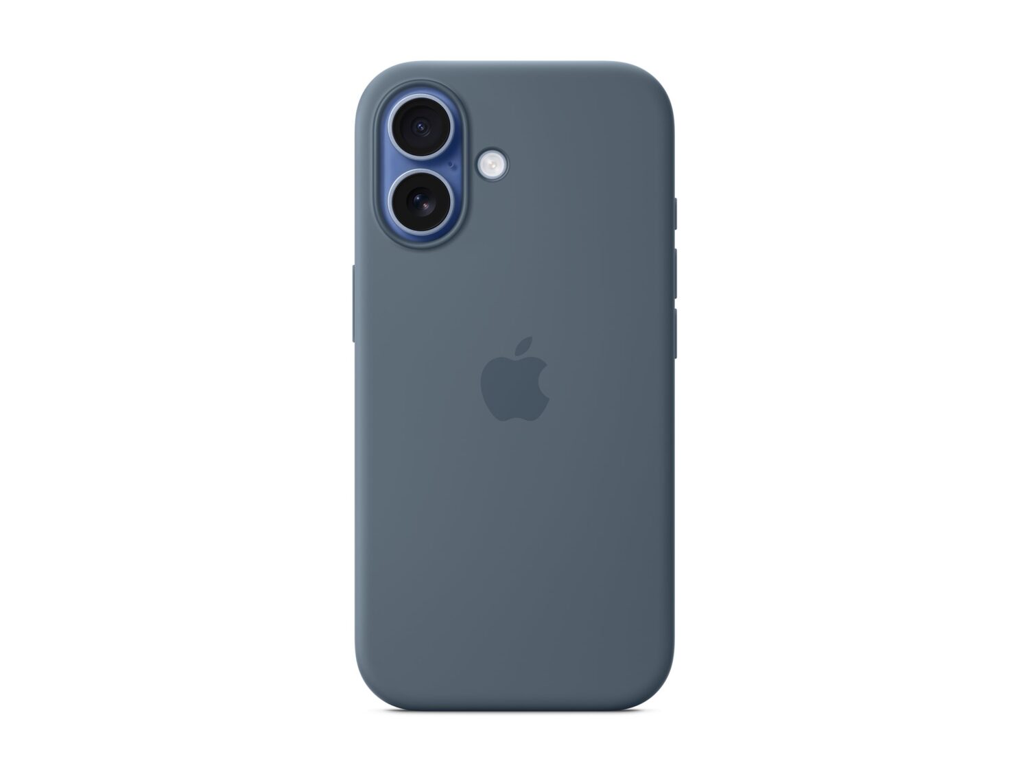 Apple iPhone 17 Silicone Case with MagSafe - Anchor Blue | Apple